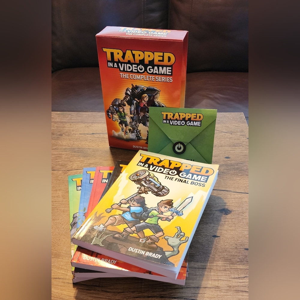 🦋 Trapped in a Video Game Book Series